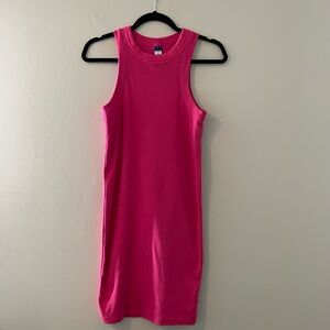 Gap pink tank dress